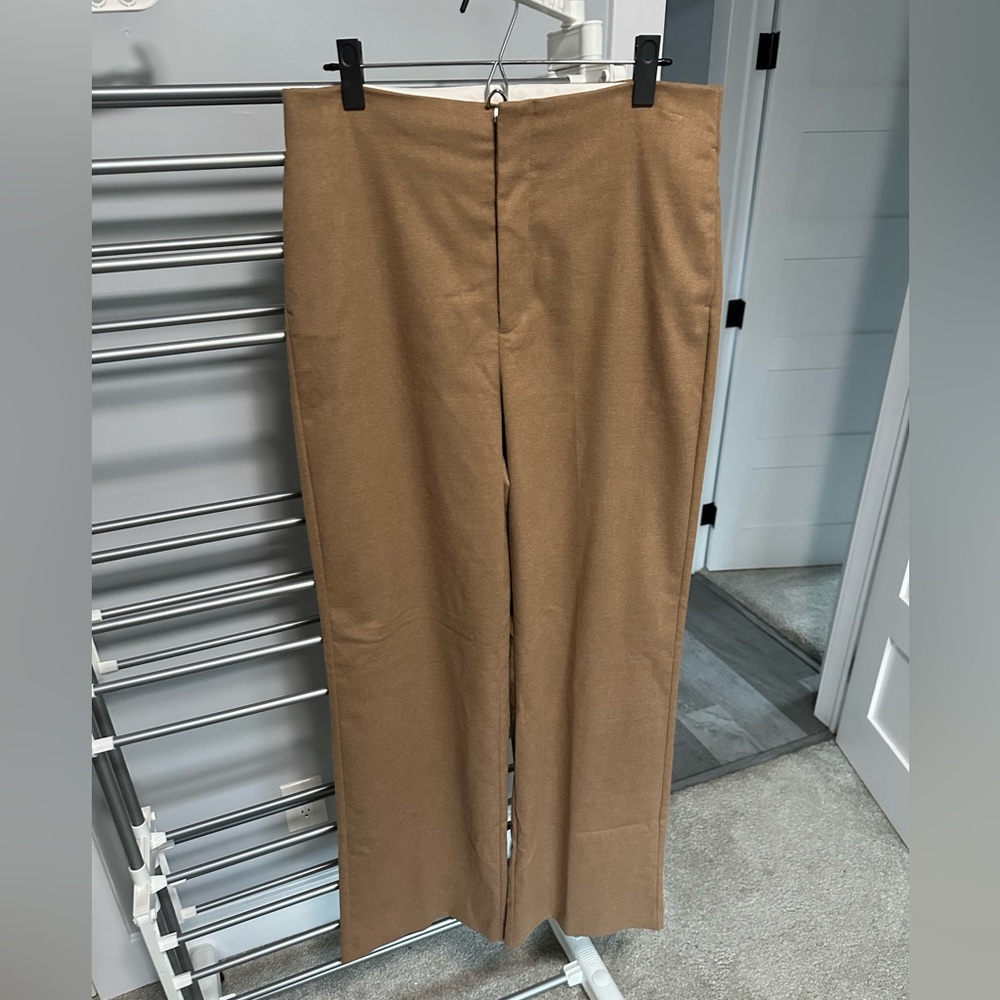 Mango wide leg trousers